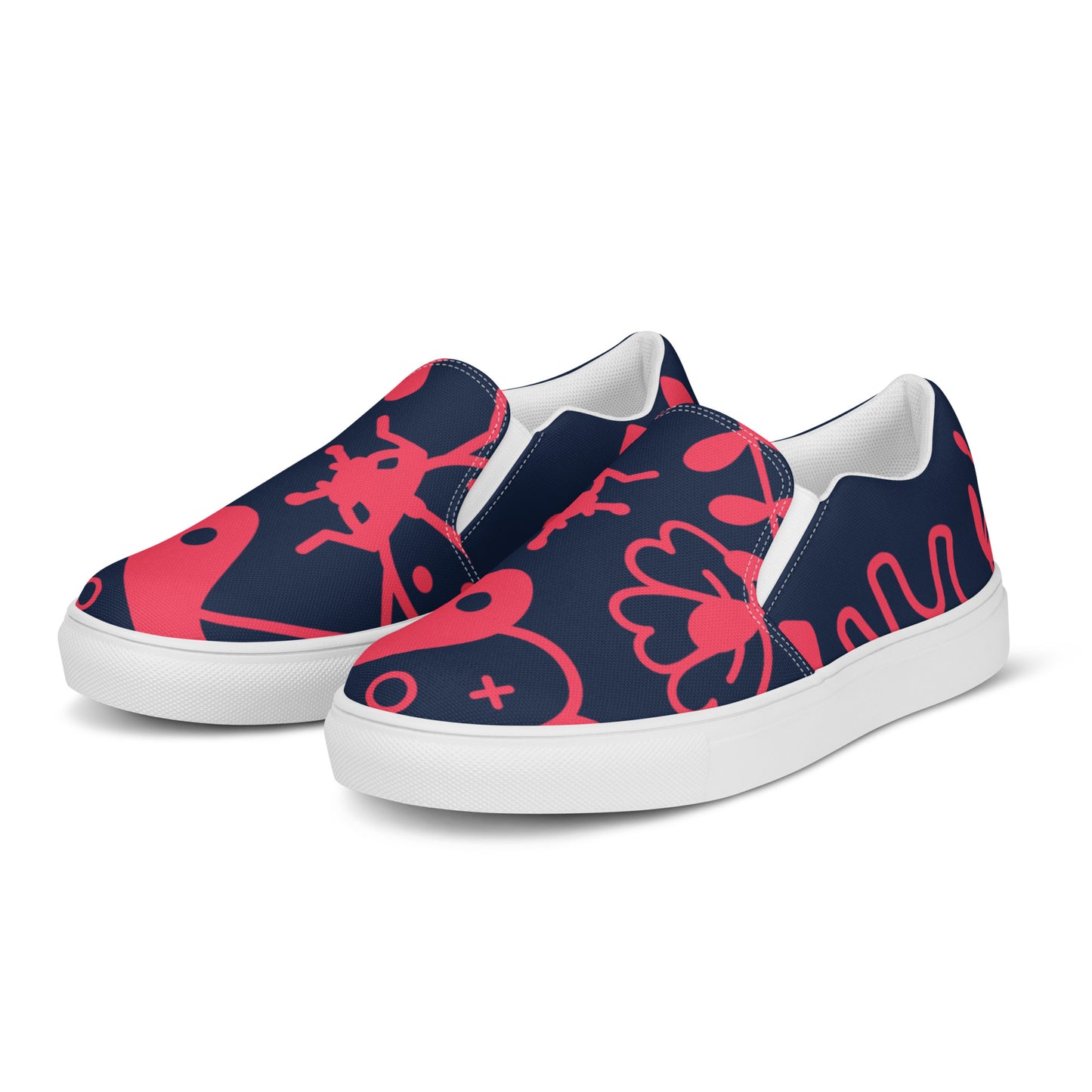 Splash Red Women’s Artisan Shoes | EMENEVO