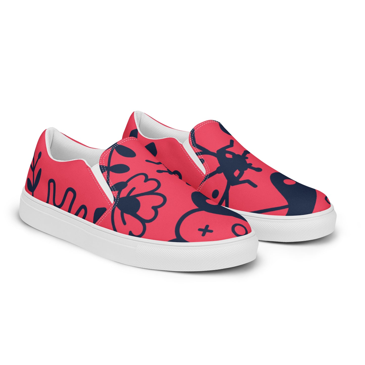 Splash Navy Women’s Artisan Shoes | EMENEVO