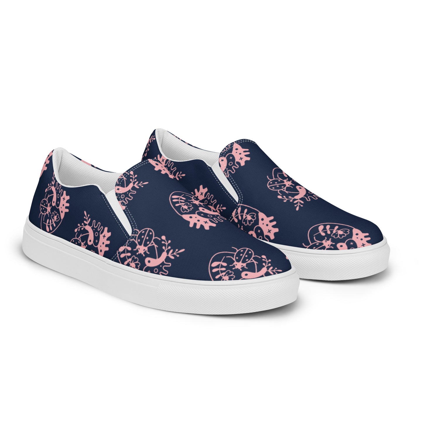 Bug Attack Navy 2 Women’s Artisan Shoes | EMENEVO
