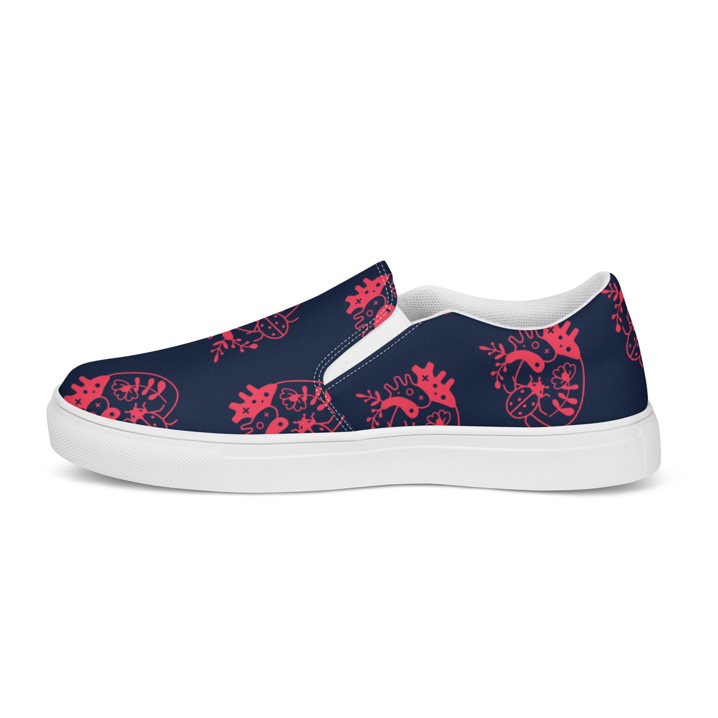 Bug Attack Navy Women’s Artisan Shoes | EMENEVO