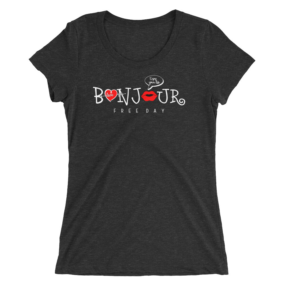Bonjour Women T-Shirt | EMENEVO
