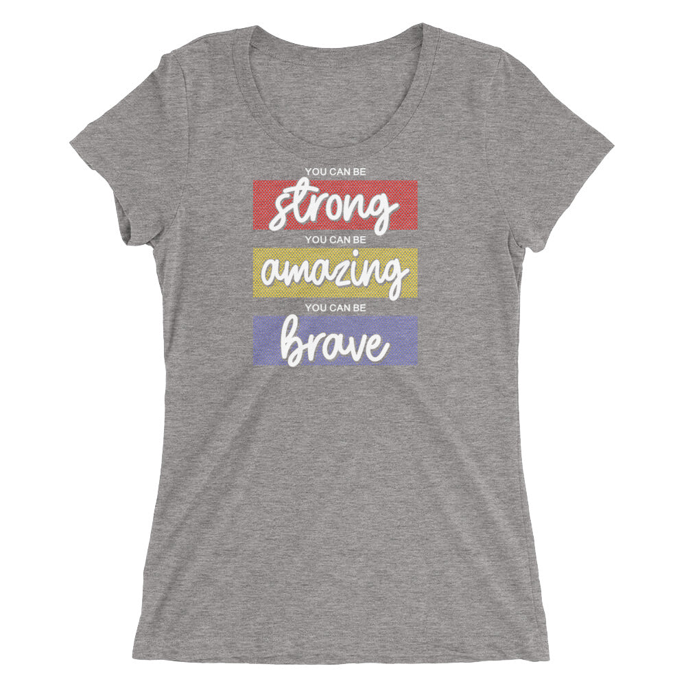 Be Brave Women T-Shirt | EMENEVO