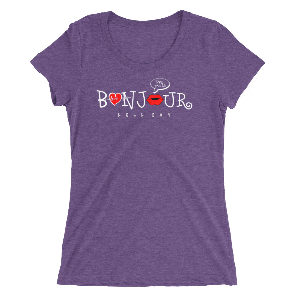 Bonjour Women T-Shirt | EMENEVO