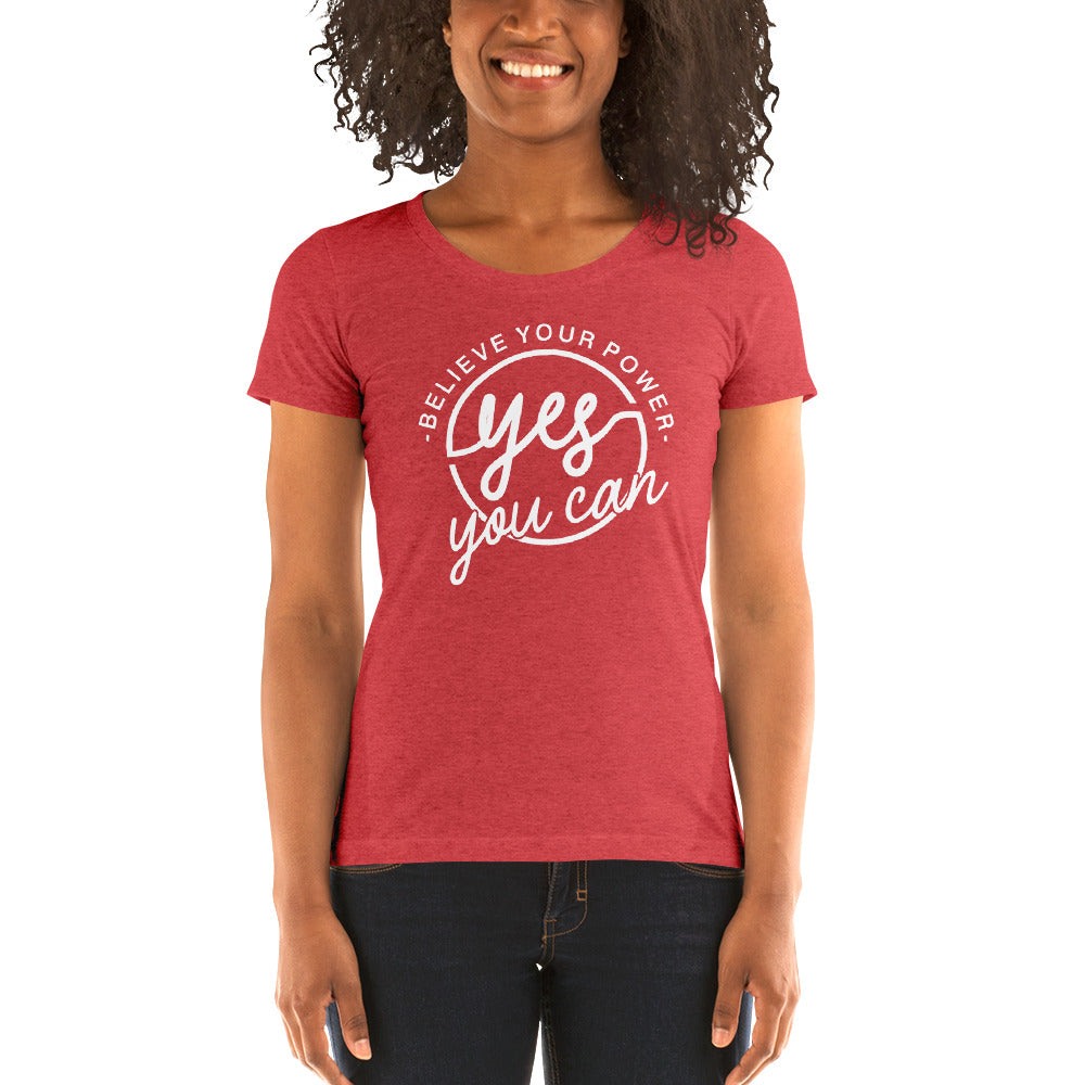 Yes You Can Women T-Shirt | EMENEVO