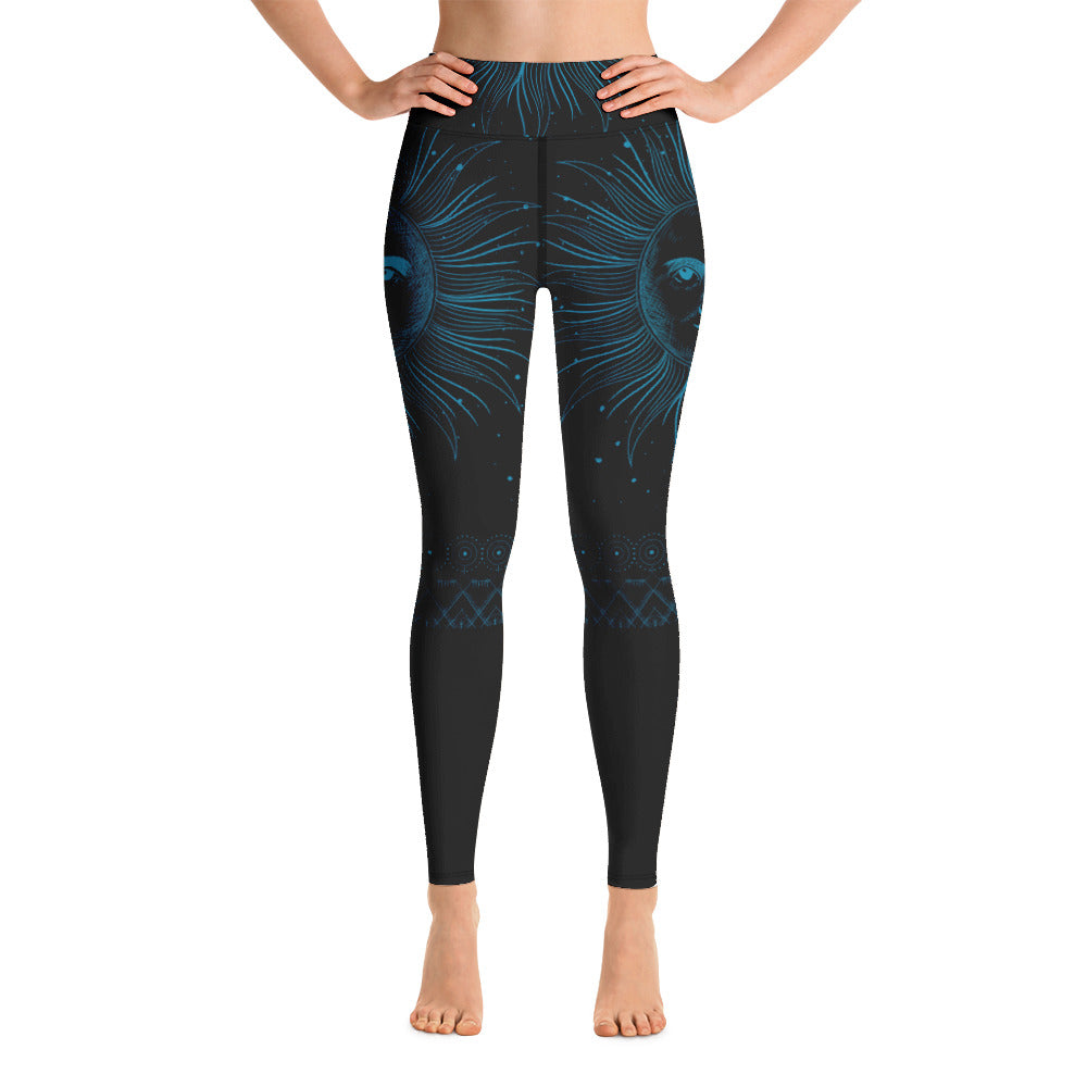 Face the Sun Yoga Leggings | EMENEVO