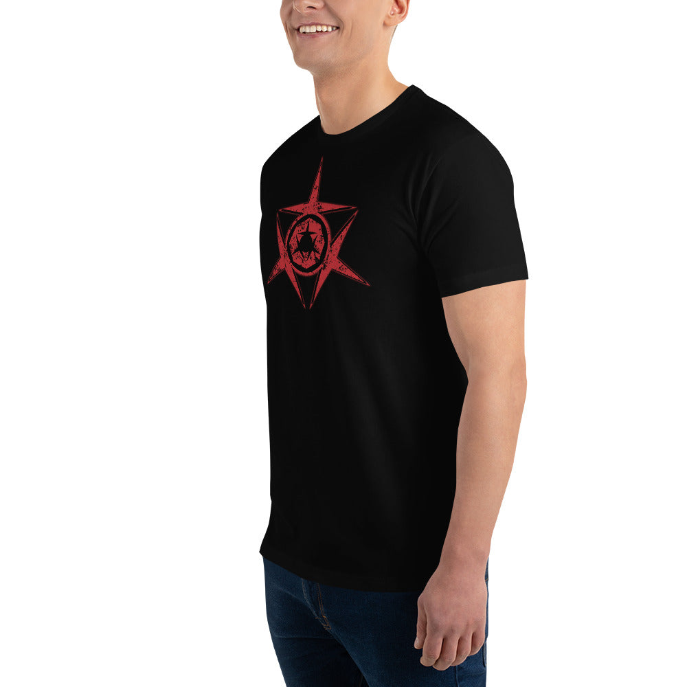 BS Shield Red Men T-Shirt | EMENEVO