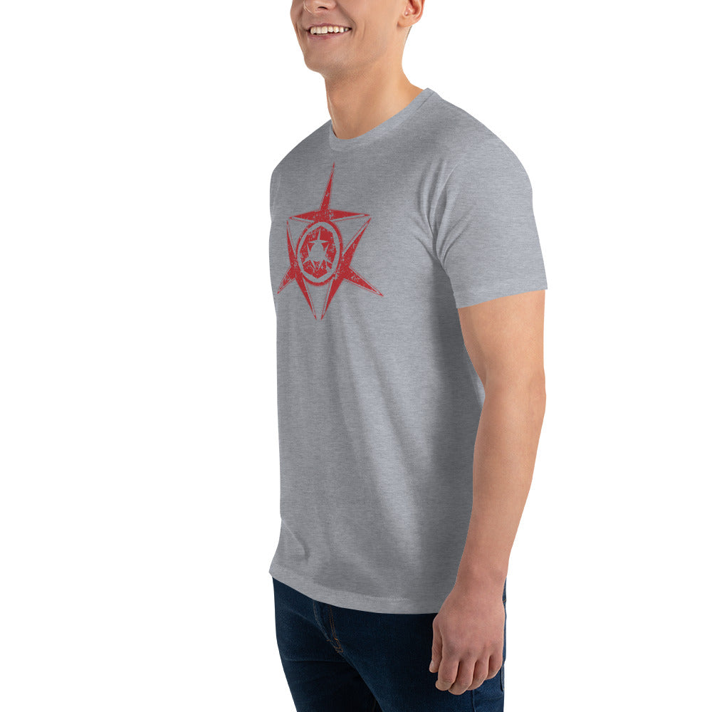 BS Shield Red Men T-Shirt | EMENEVO