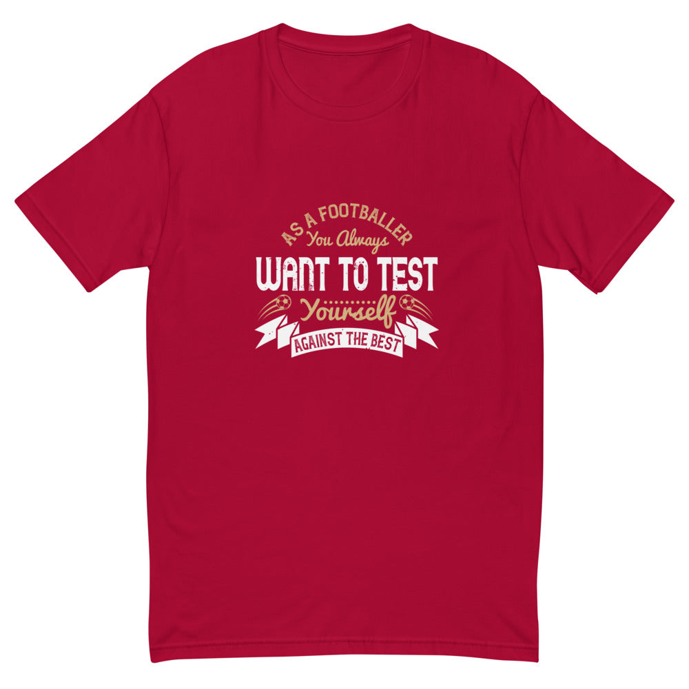 Challenge Yourself Soccer Men T-Shirt | EMENEVO
