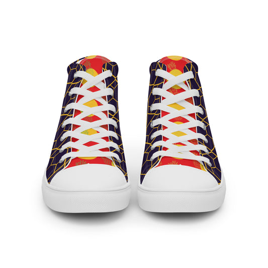 Hexagon Men’s Artisan High Shoes | EMENEVO