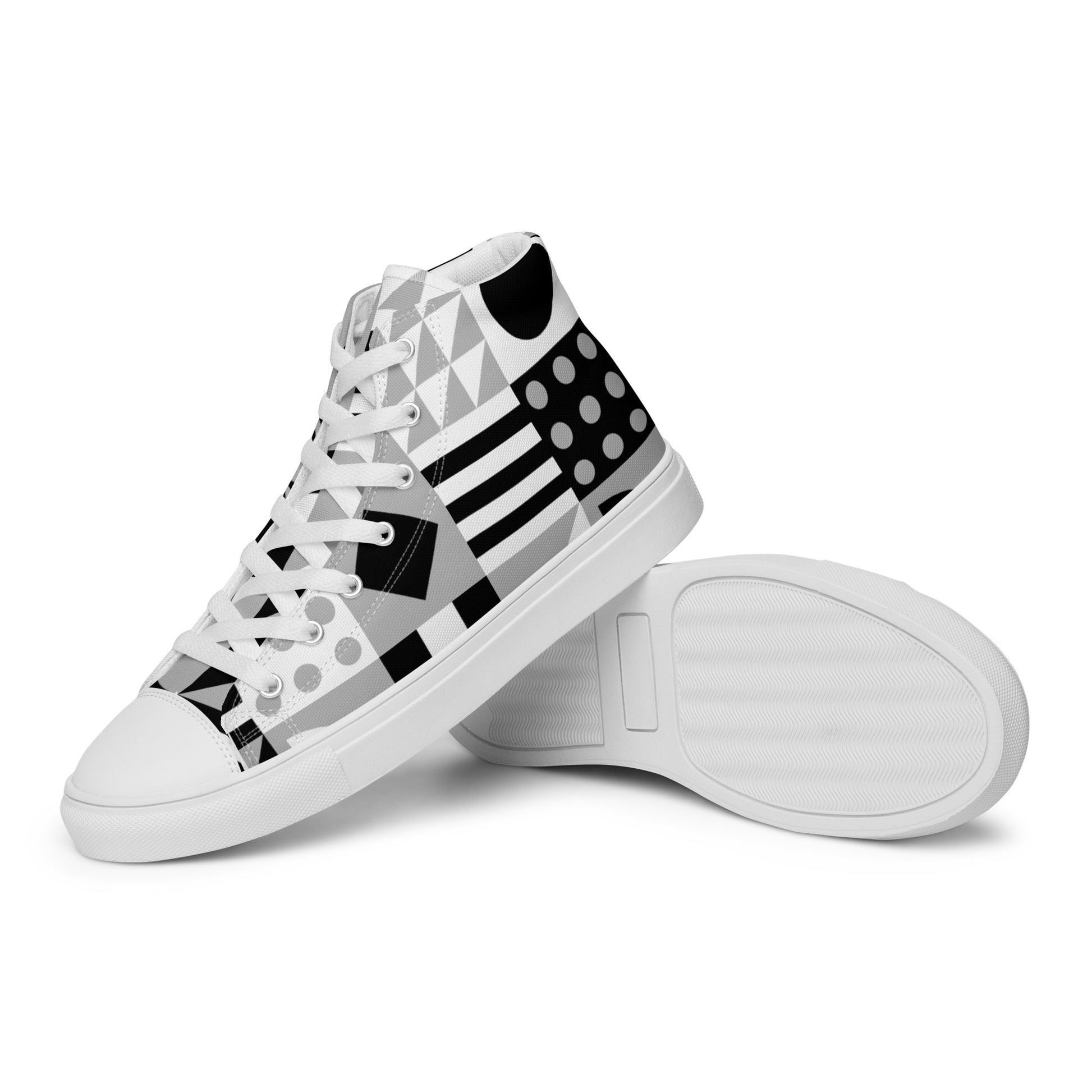 Canvas Men’s Artisan High Shoes | EMENEVO