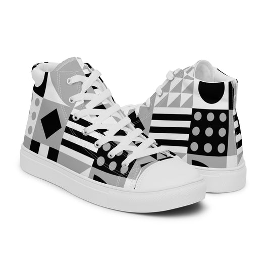 Canvas Men’s Artisan High Shoes | EMENEVO