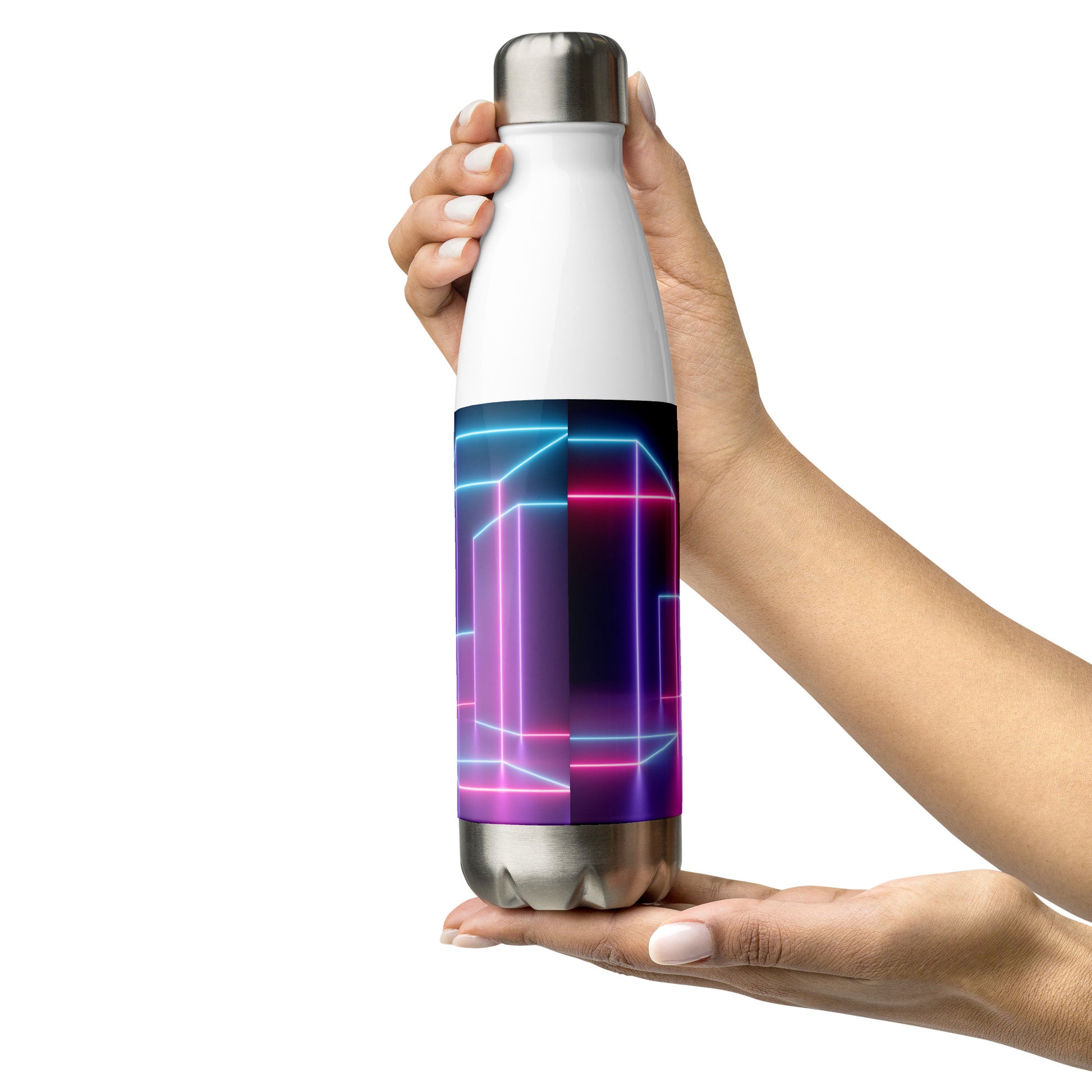 Neon Blocks Water Bottle | EMENEVO