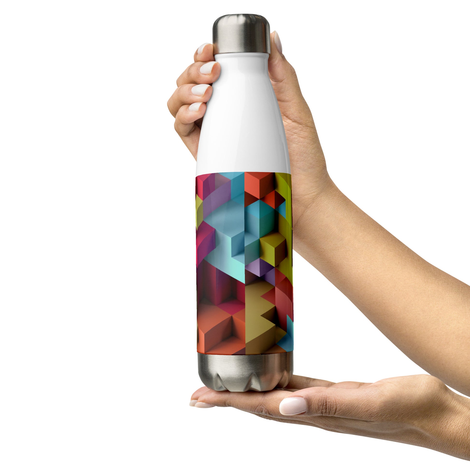 Integrity Blocks Water Bottle | EMENEVO