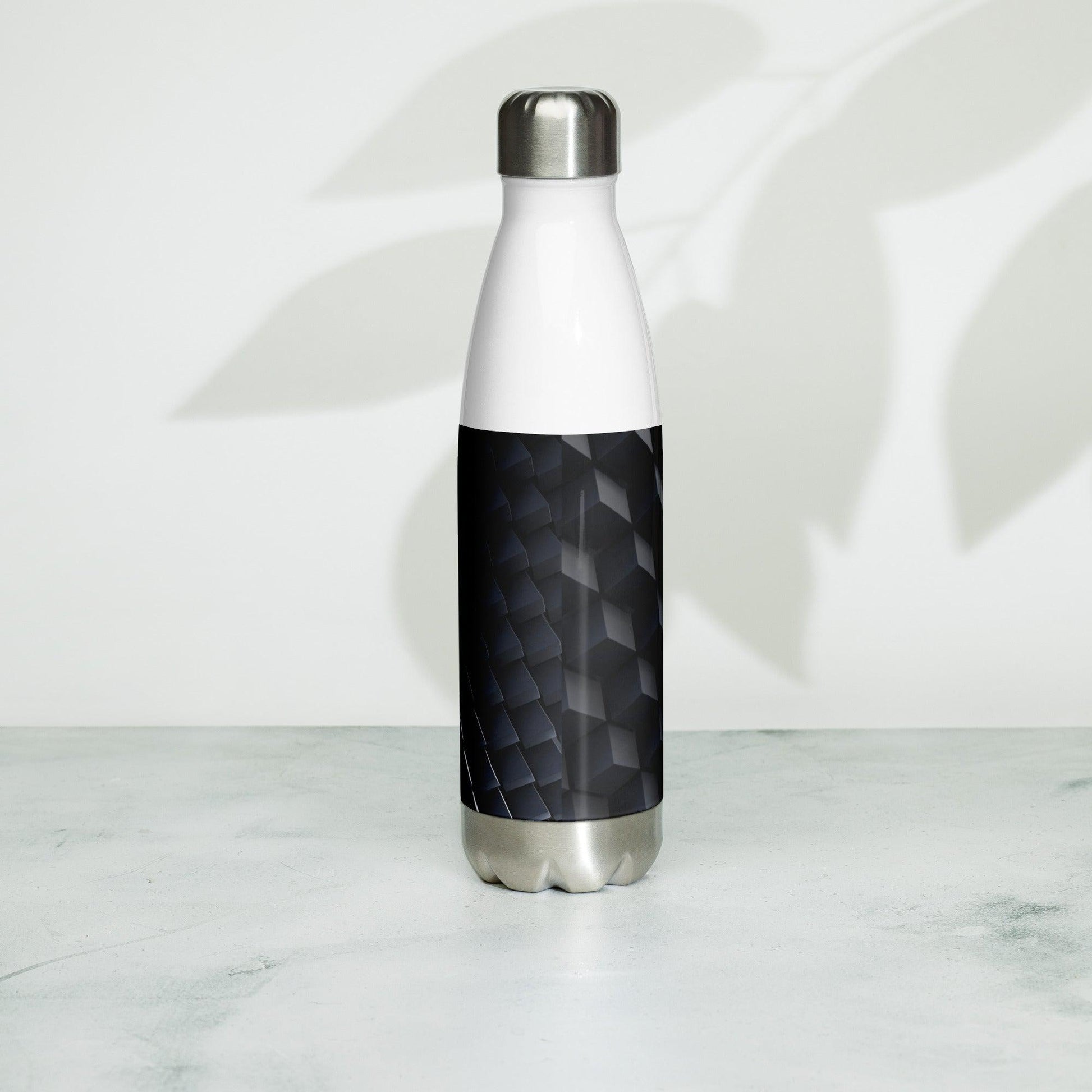 Carbon Blocks Water Bottle | EMENEVO
