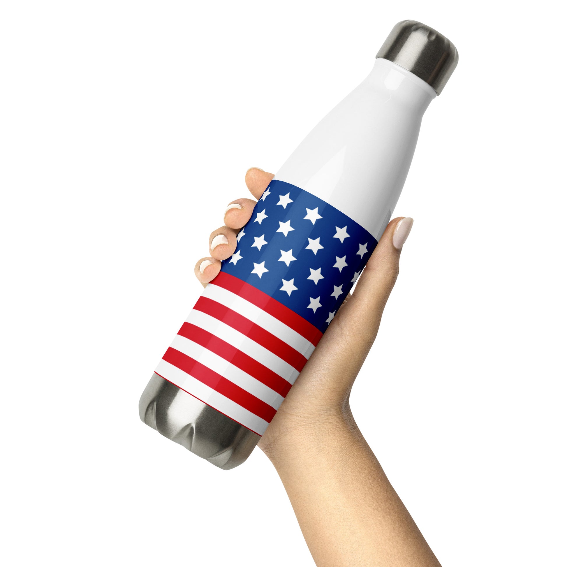USA Flag Water Bottle | EMENEVO