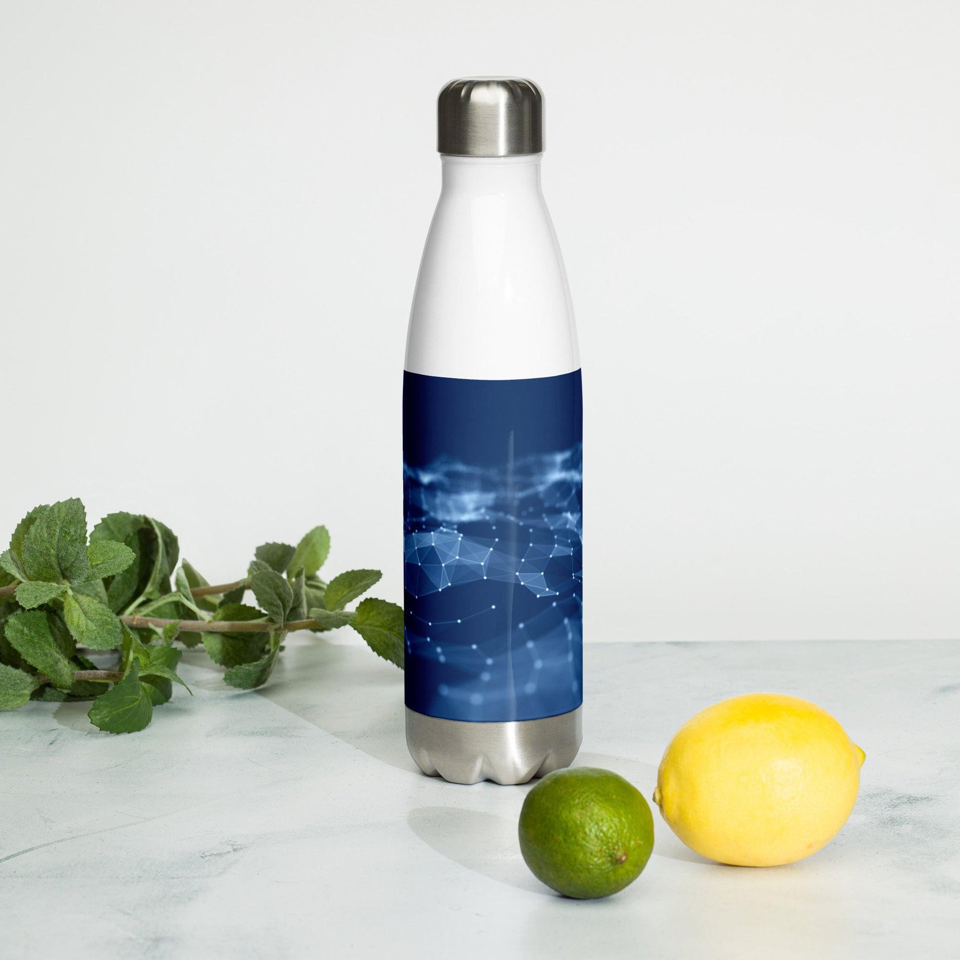 Blue Galaxy Water Bottle | EMENEVO