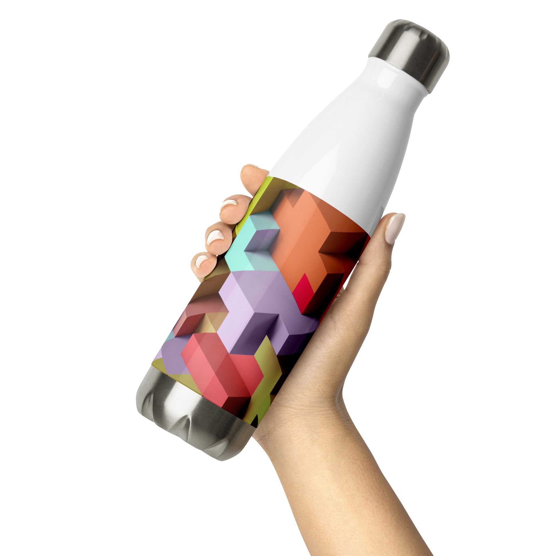 Integrity Blocks Water Bottle | EMENEVO
