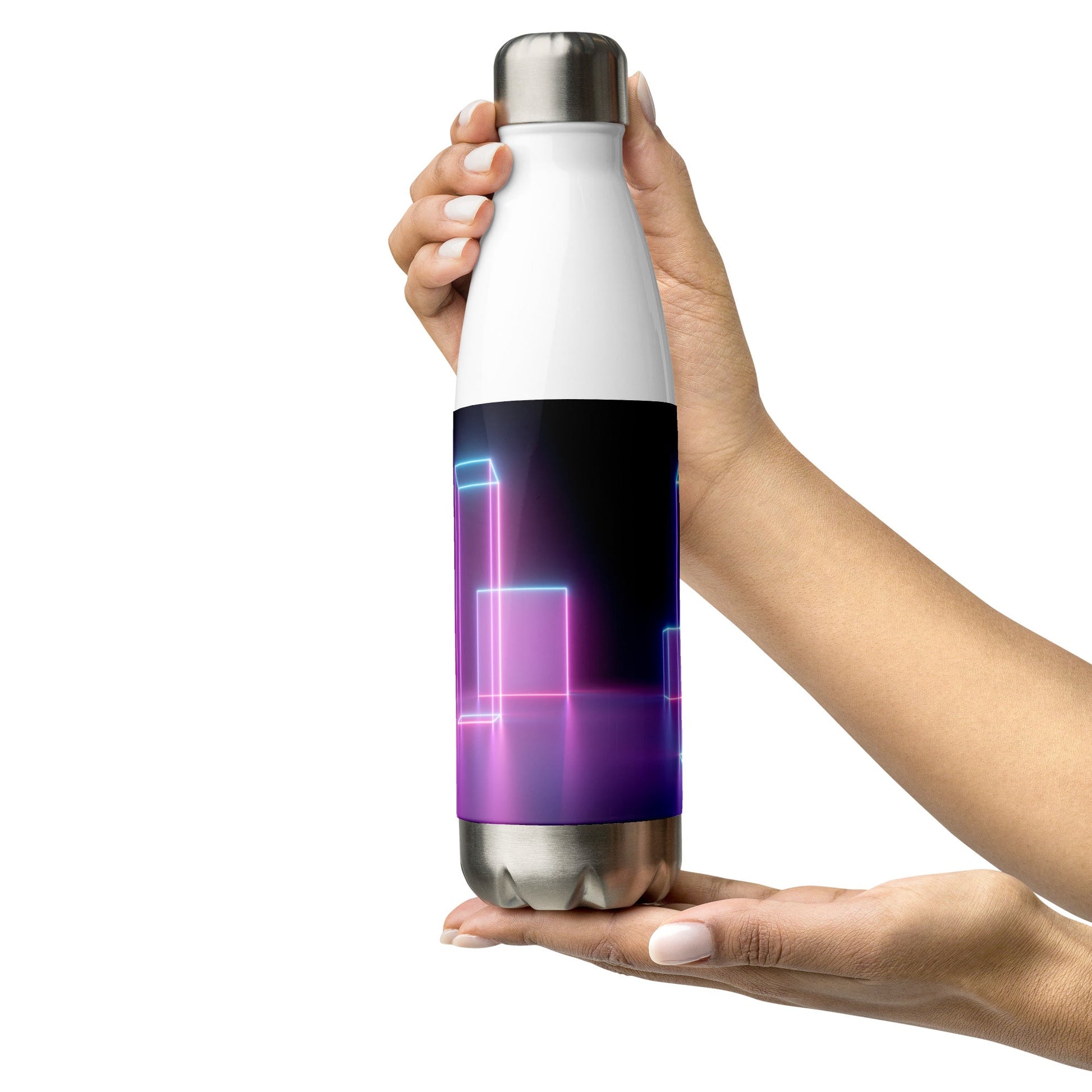 Neon Blocks Water Bottle | EMENEVO