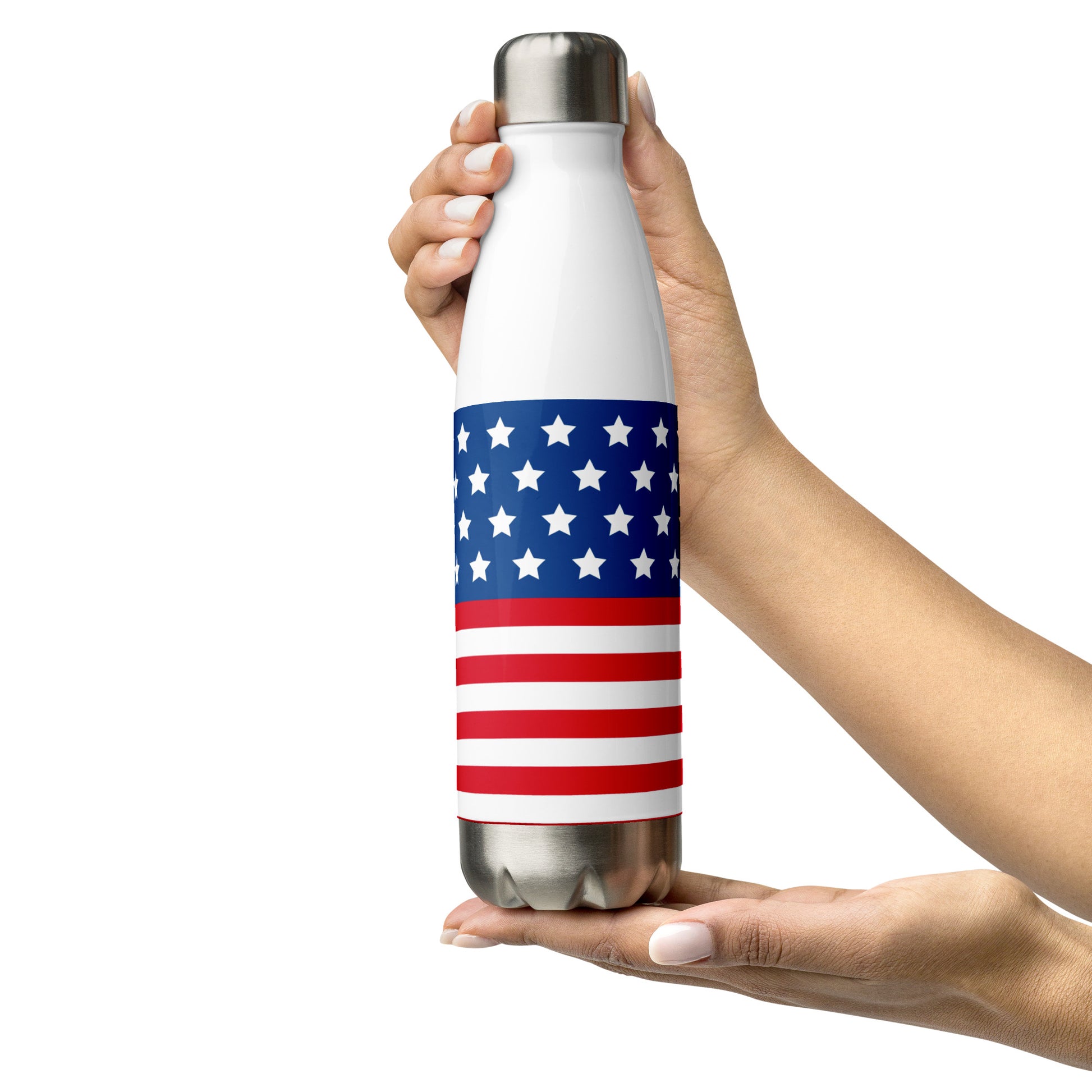 USA Flag Water Bottle | EMENEVO