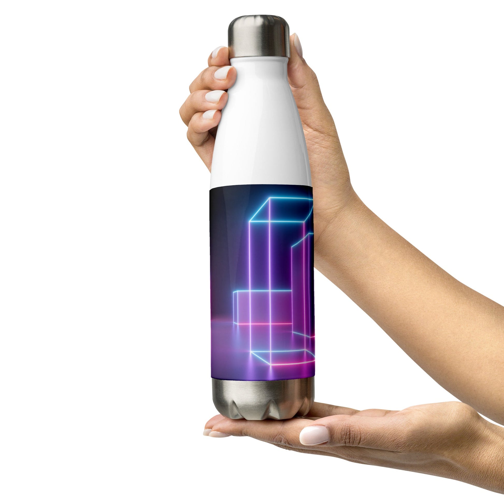Neon Blocks Water Bottle | EMENEVO