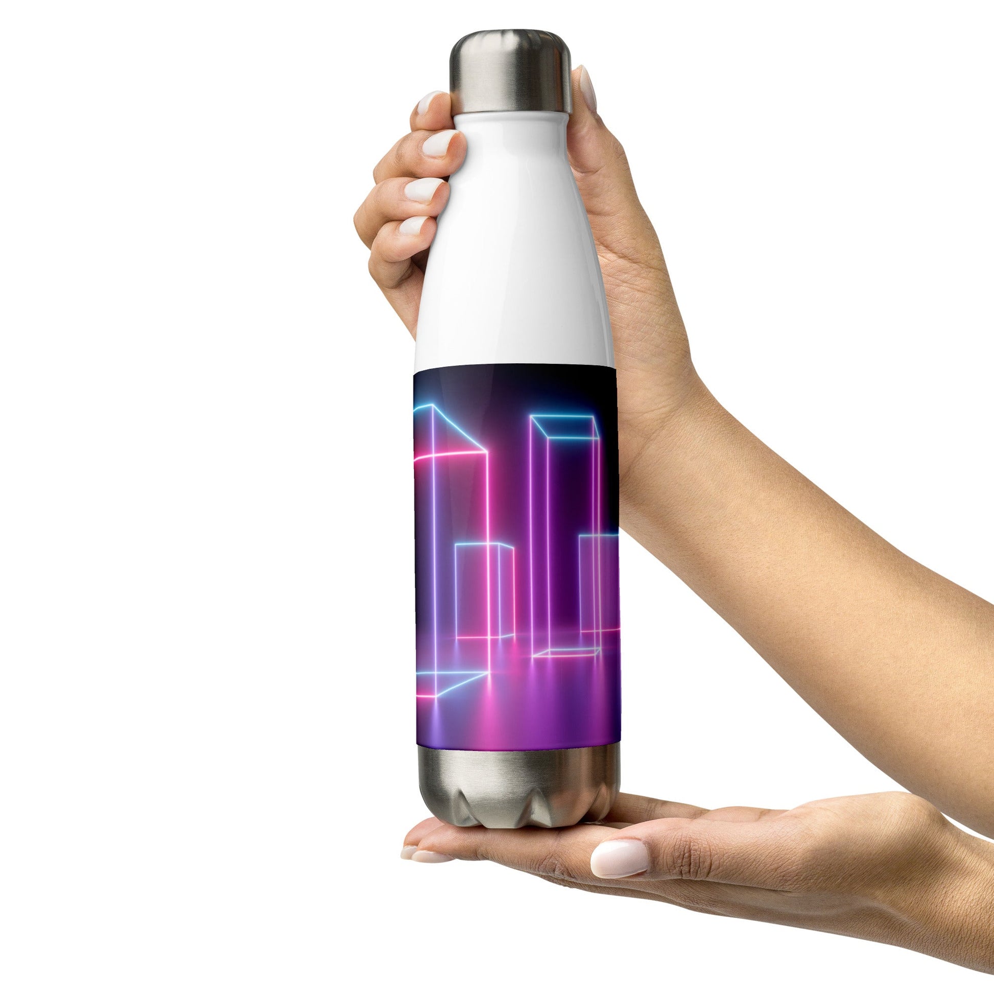 Neon Blocks Water Bottle | EMENEVO