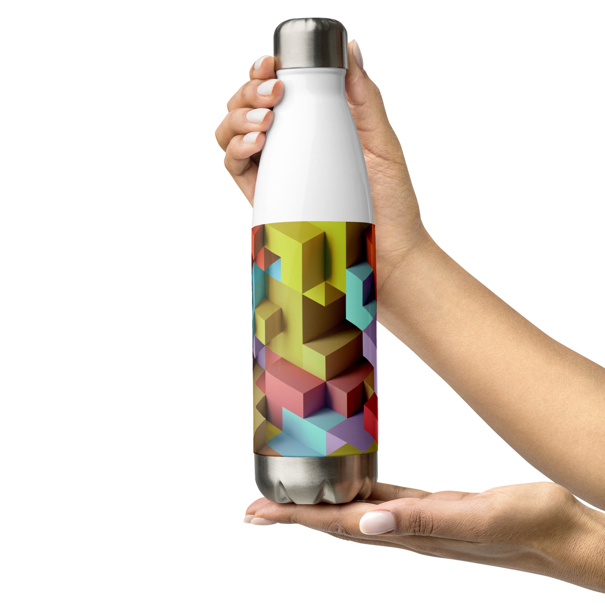 Integrity Blocks Water Bottle | EMENEVO