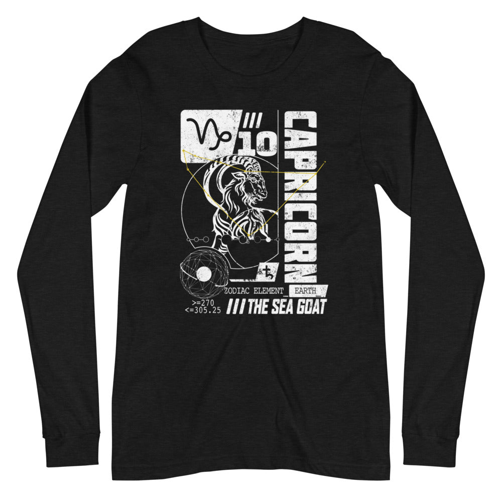 Capricorn LS Men T-Shirt | EMENEVO