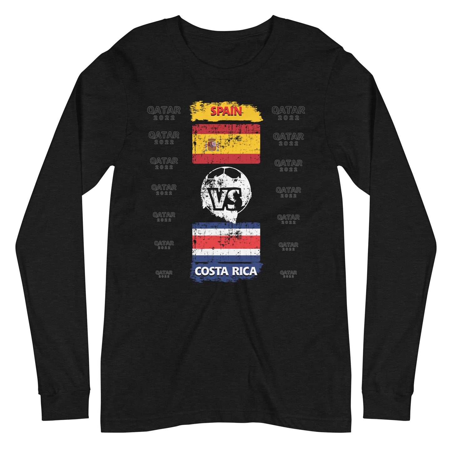 Qatar 2022 Spain Vs Costa Rica T-Shirt | EMENEVO