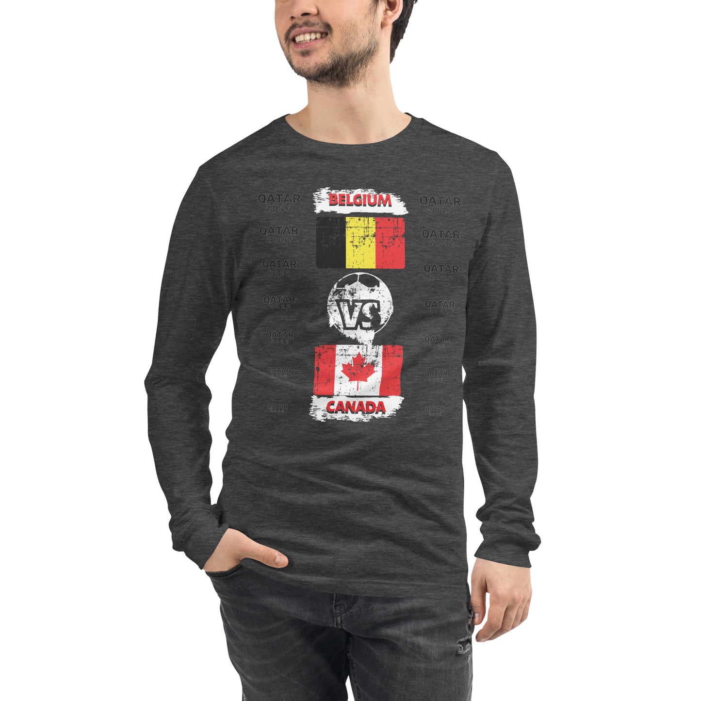 Qatar 2022 Belgium Vs Canada T-Shirt | EMENEVO