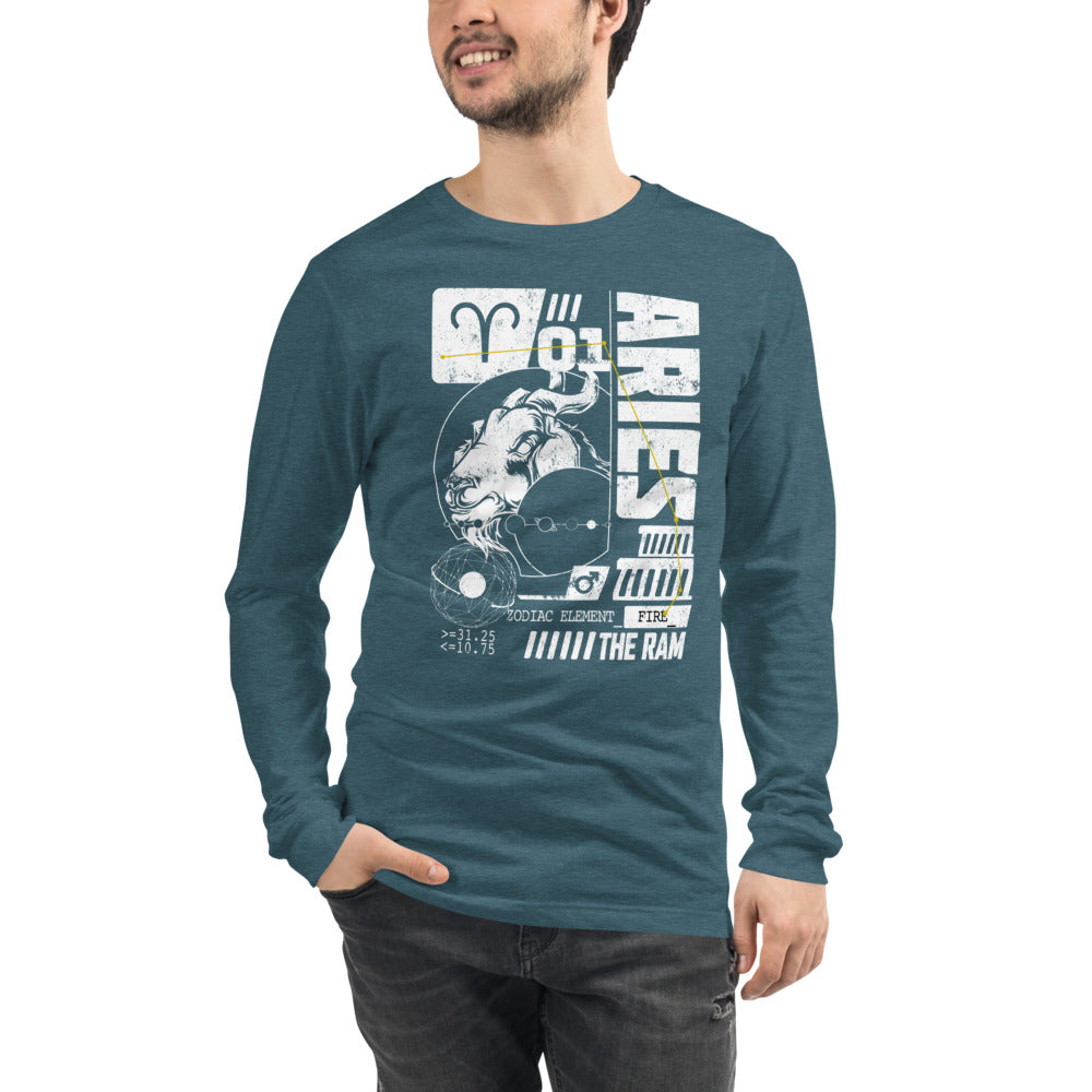 Aries LS Men T-Shirt | EMENEVO