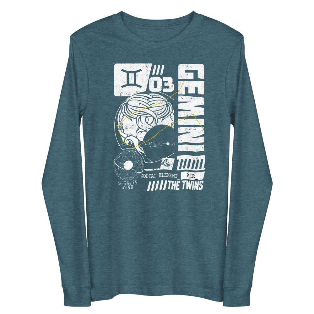 Gemini LS Men T-Shirt | EMENEVO