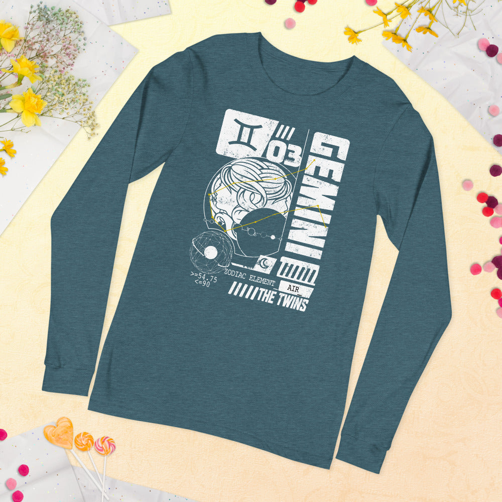 Gemini LS Men T-Shirt | EMENEVO