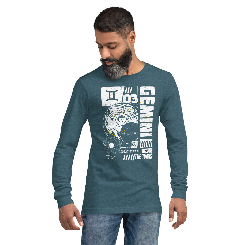 Gemini LS Men T-Shirt | EMENEVO