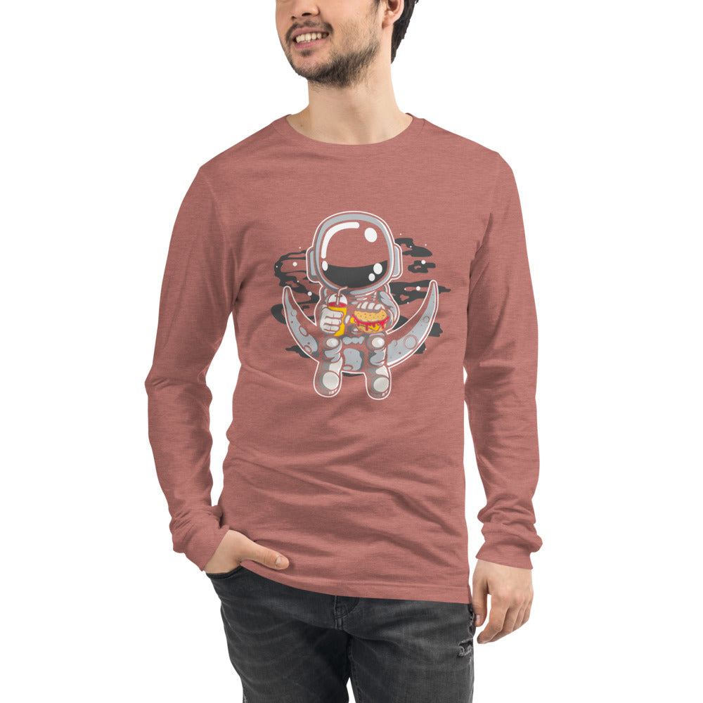 Astro Lunch LS Men T-Shirt | EMENEVO