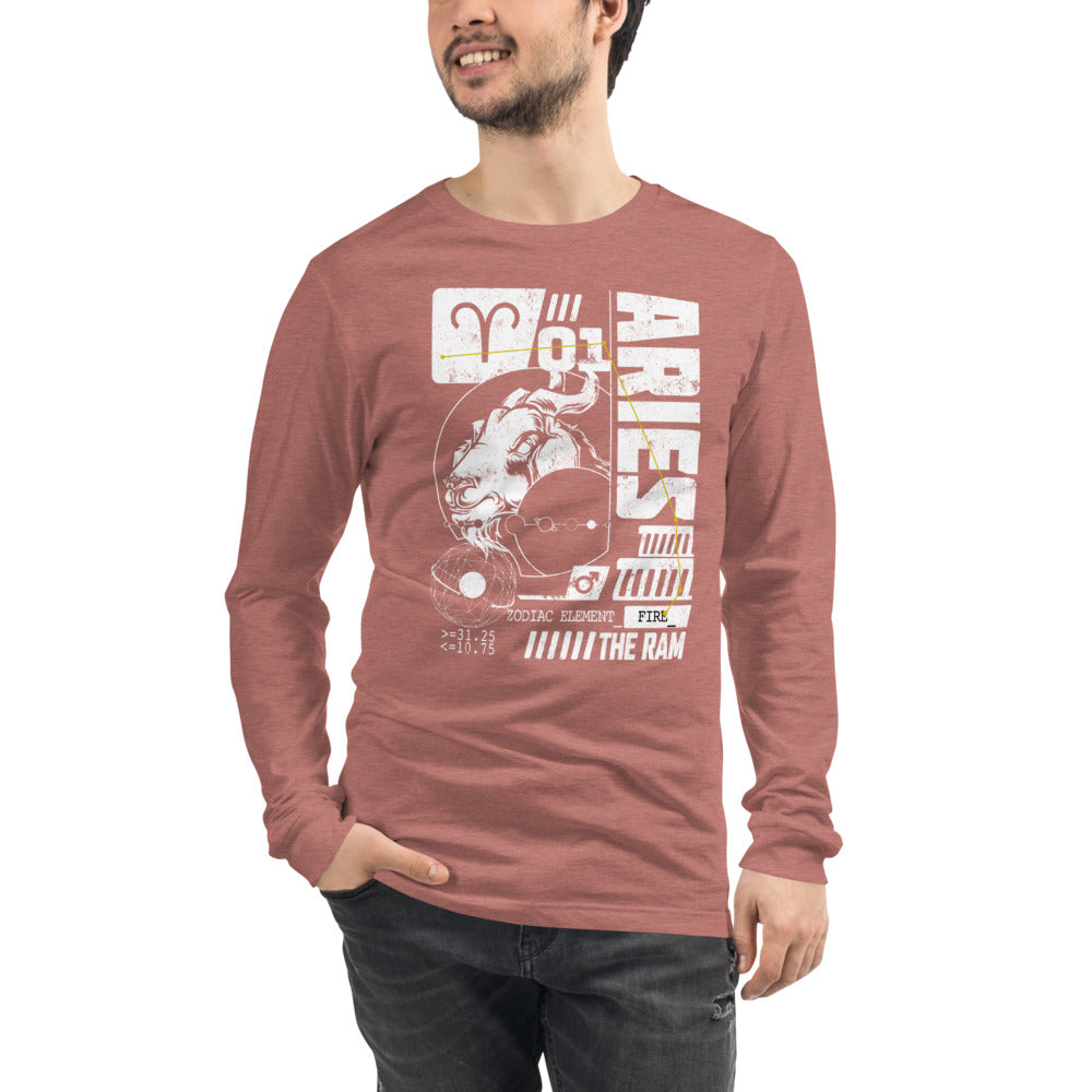 Aries LS Men T-Shirt | EMENEVO