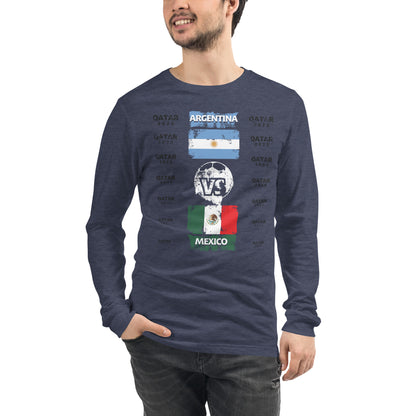 Qatar 2022 Argentina Vs Mexico T-Shirt | EMENEVO