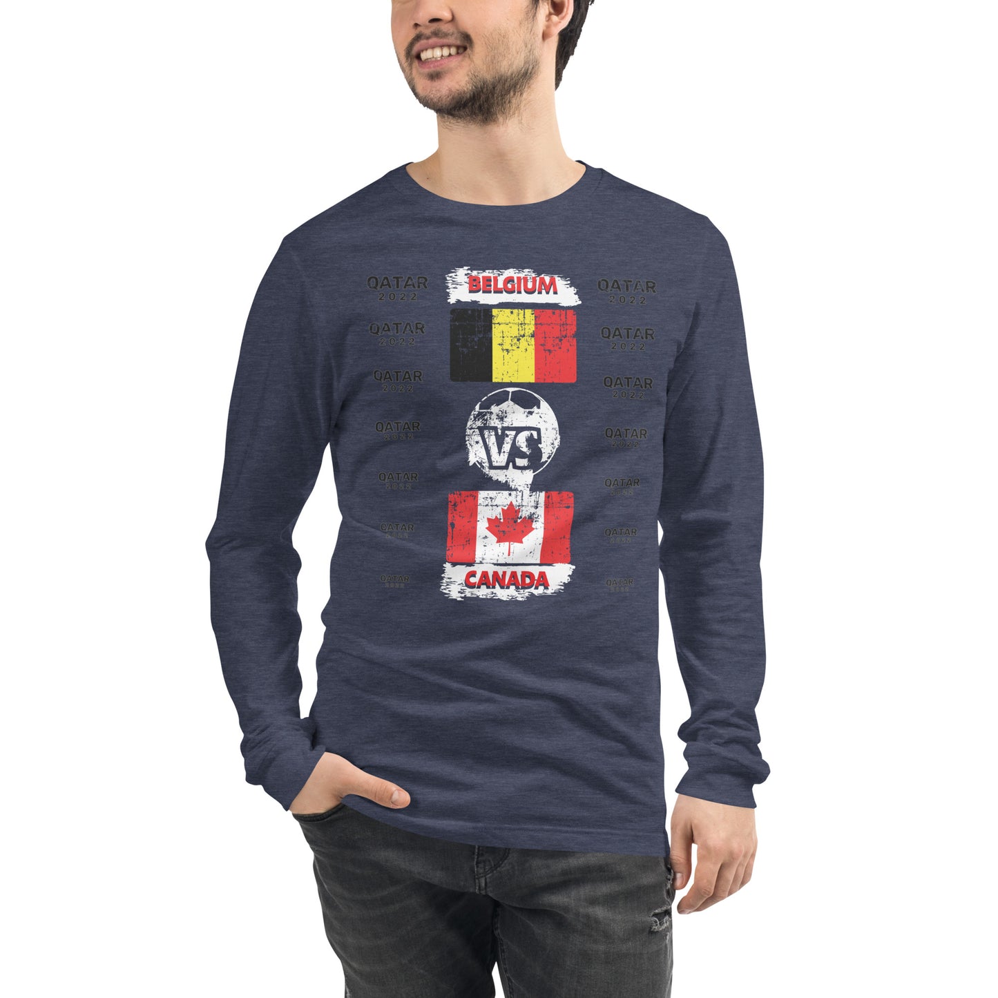 Qatar 2022 Belgium Vs Canada T-Shirt | EMENEVO