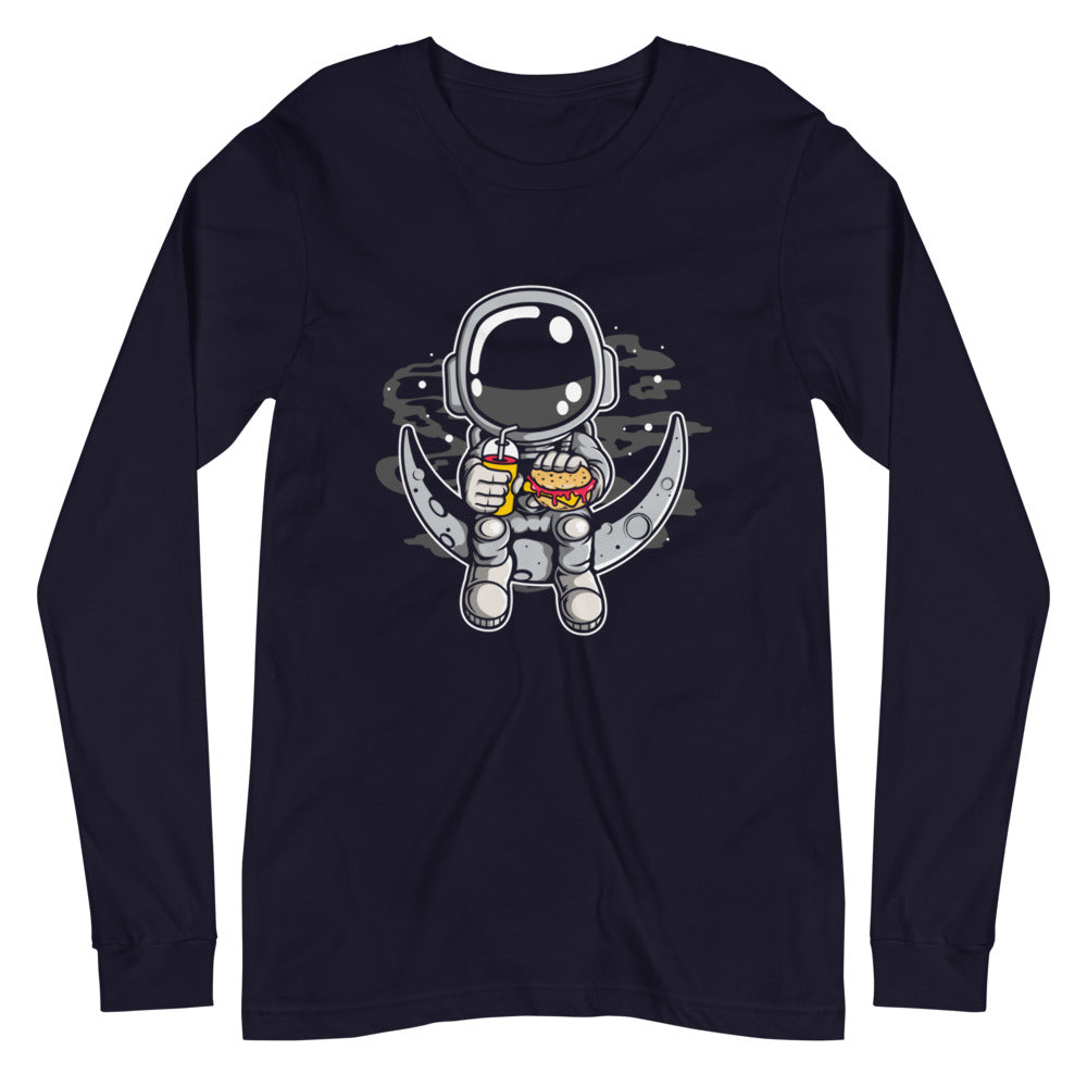 Astro Lunch LS Men T-Shirt | EMENEVO