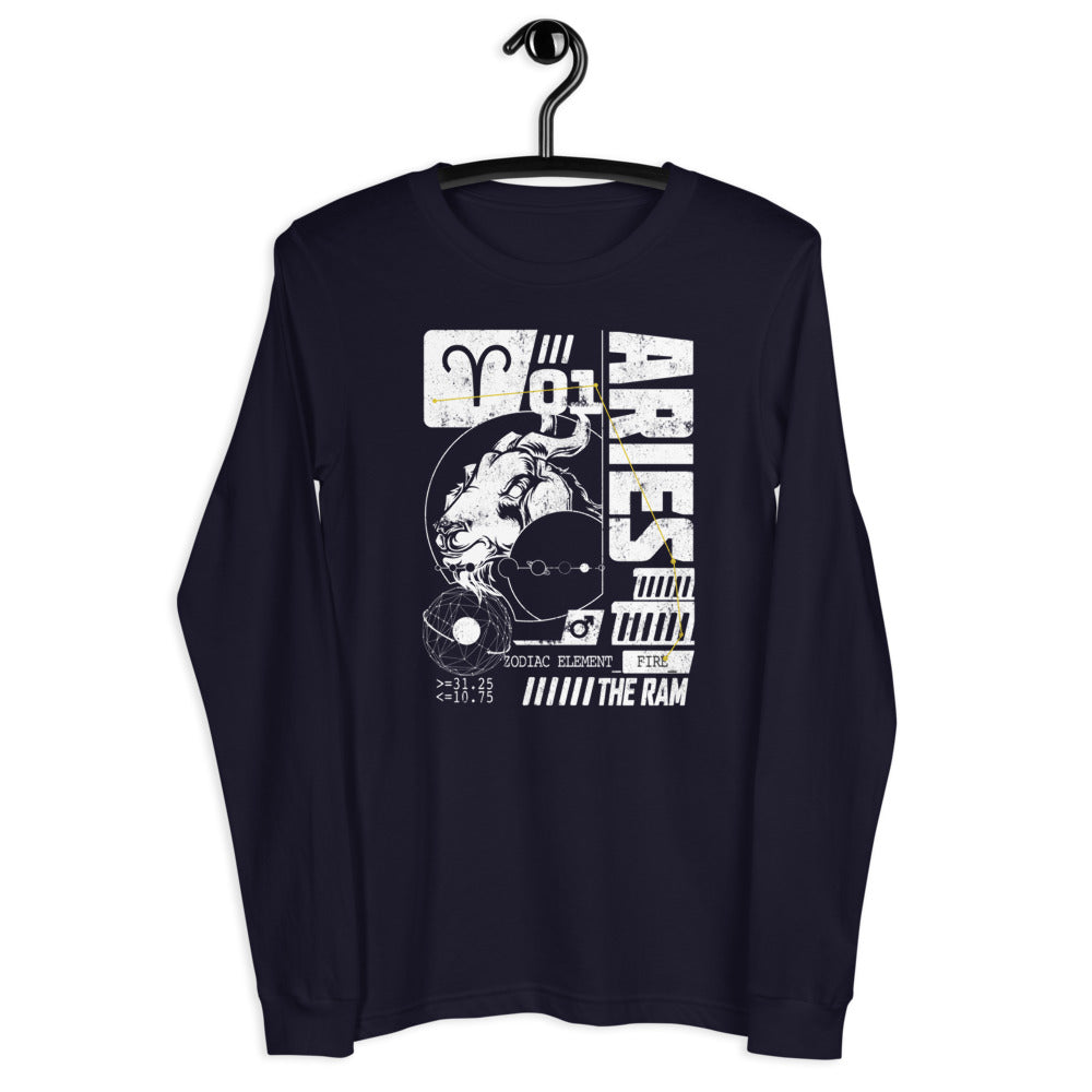 Aries LS Men T-Shirt | EMENEVO
