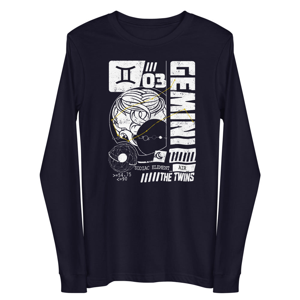Gemini LS Men T-Shirt | EMENEVO