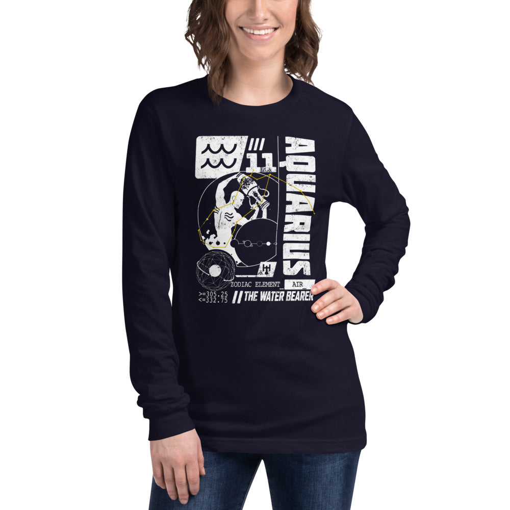 Aquarius LS Women T-Shirt | EMENEVO
