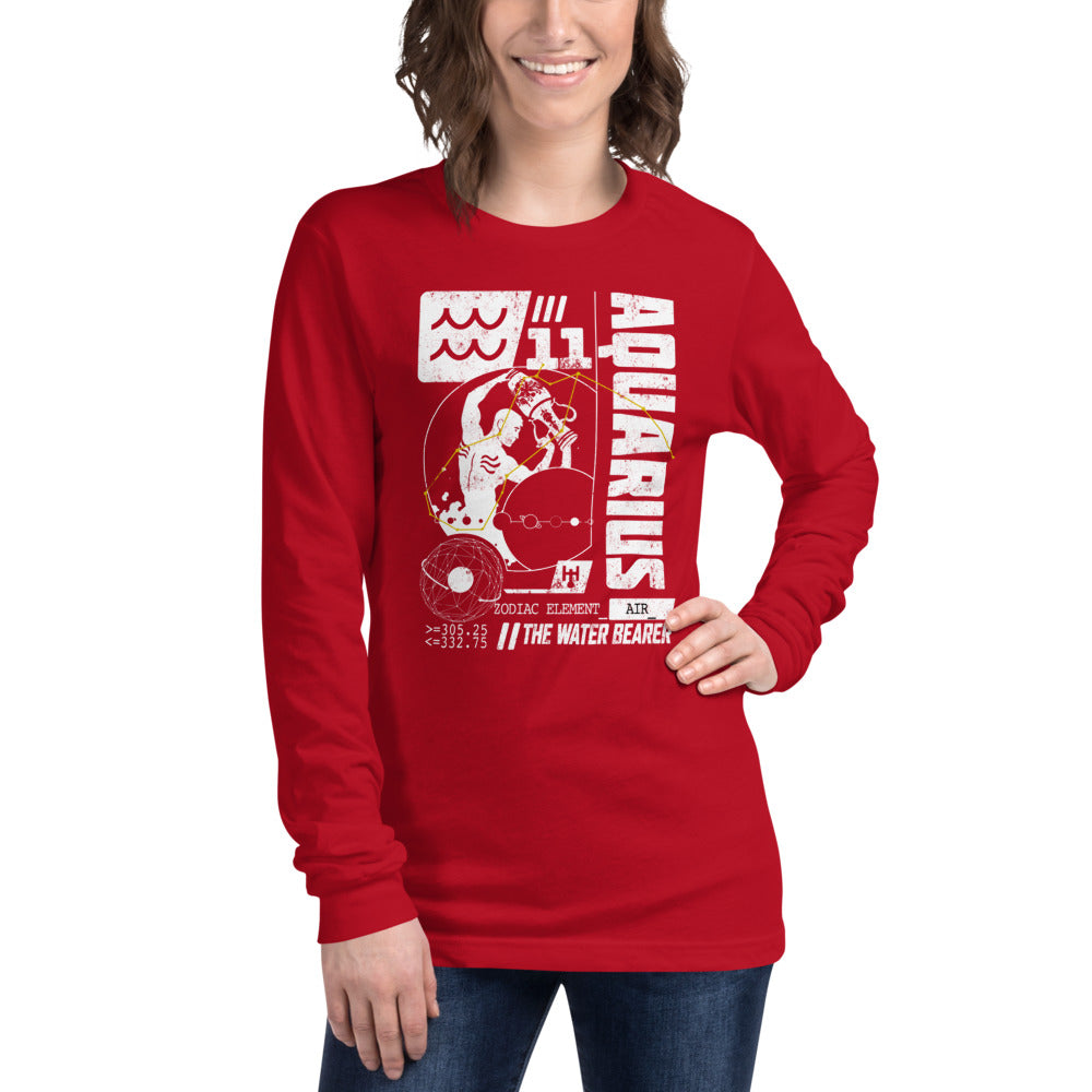 Aquarius LS Women T-Shirt | EMENEVO