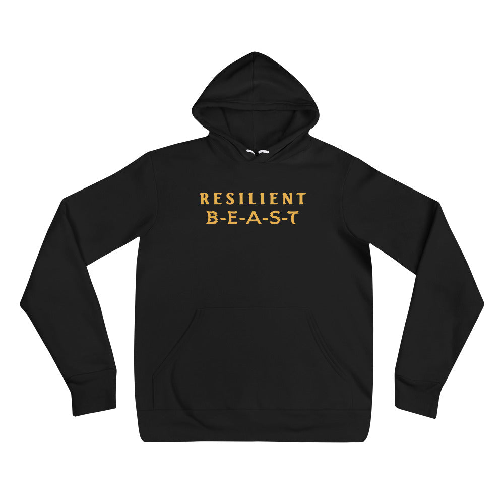 Resilient Beast Golden Men Hoodie | EMENEVO