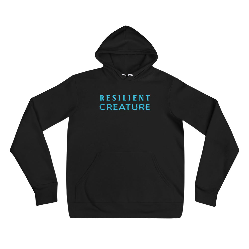 Resilient Creature Blue Men Hoodie | EMENEVO