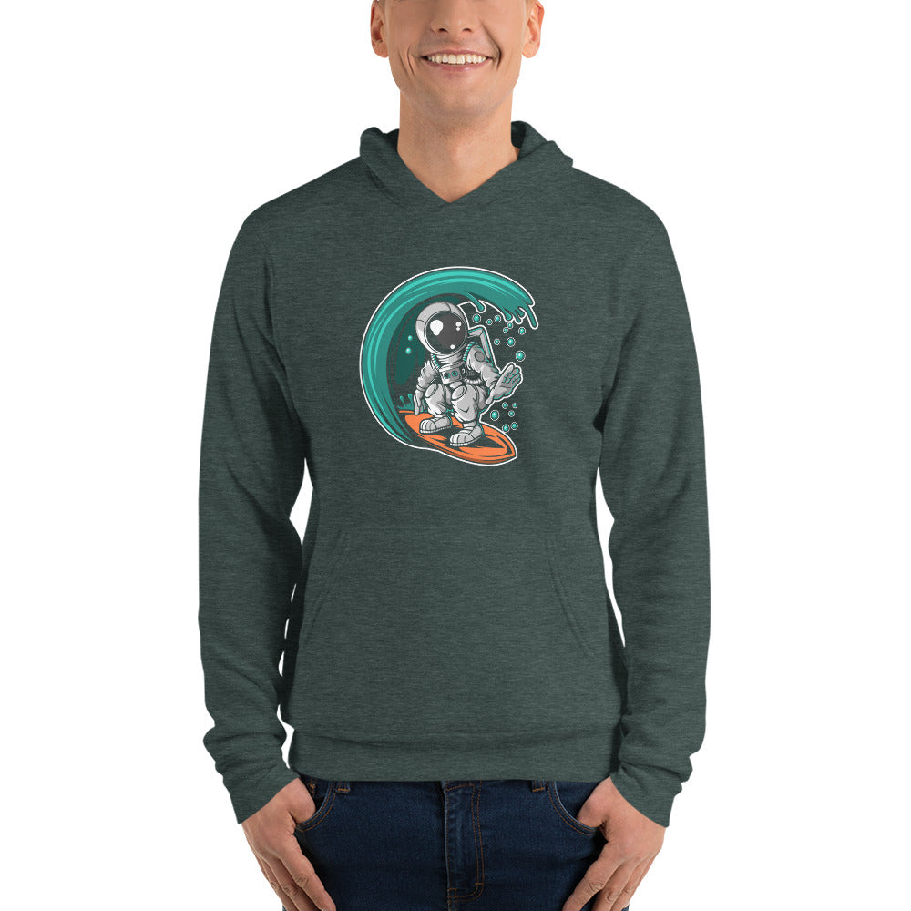 Astro Surfing Men Hoodie | EMENEVO