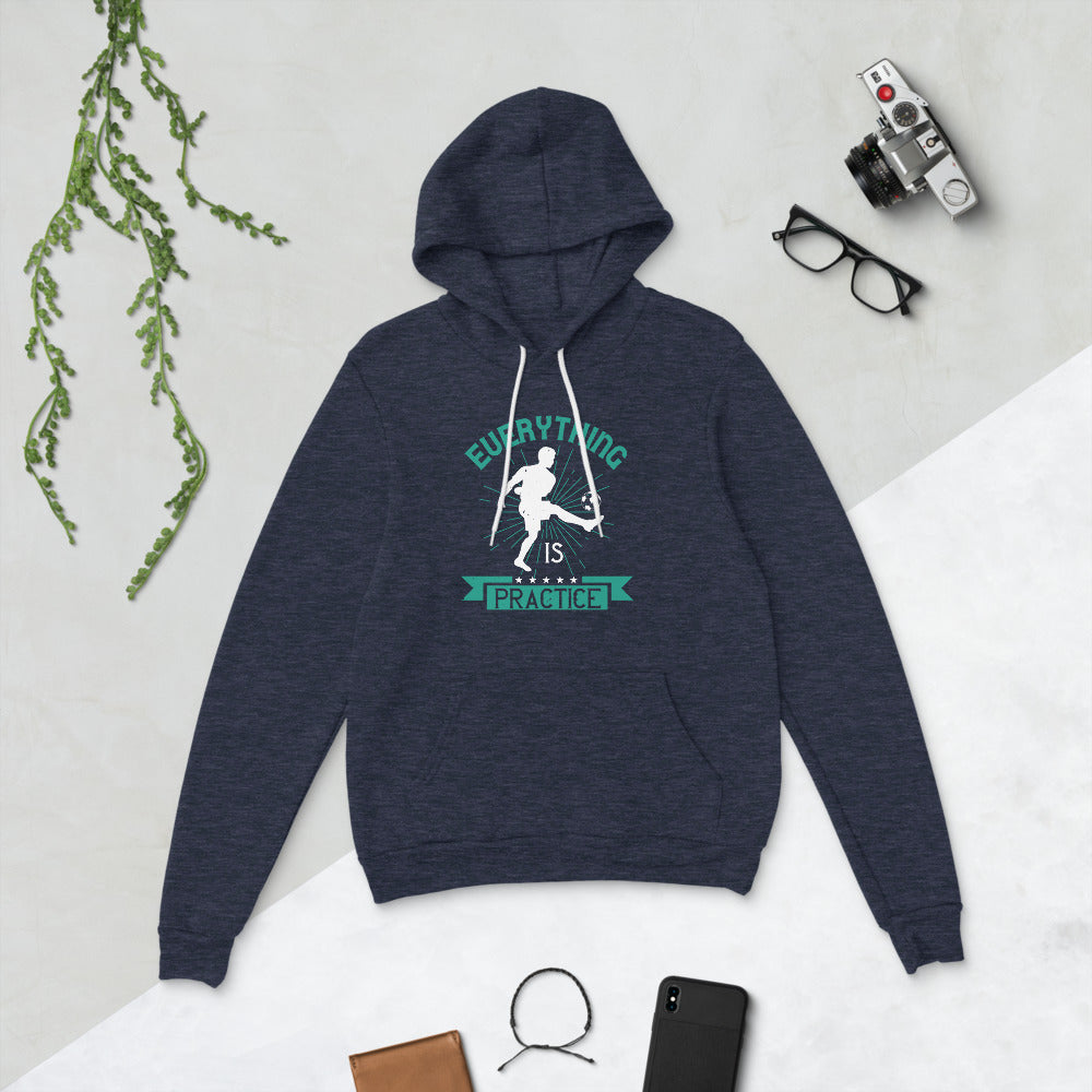 Everything is Practice Soccer Men Hoodie | EMENEVO