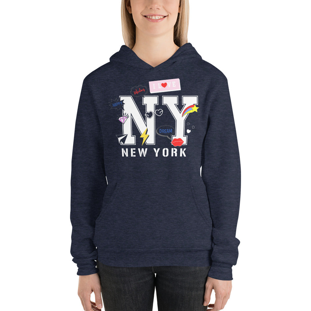 New York Women Hoodie | EMENEVO