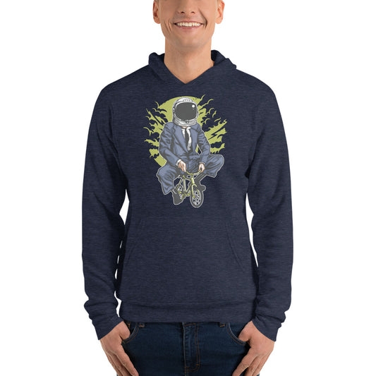 Riding to Work Men Hoodie | EMENEVO