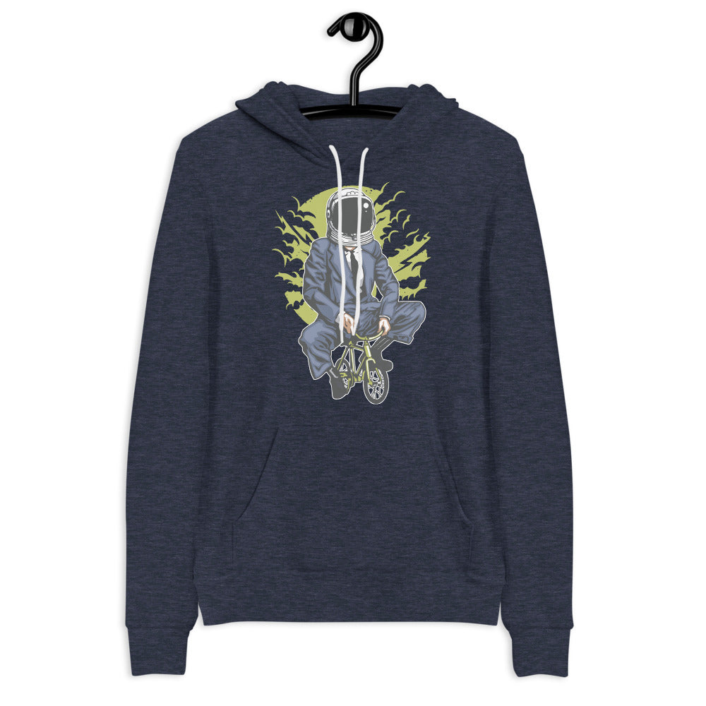 Riding to Work Men Hoodie | EMENEVO