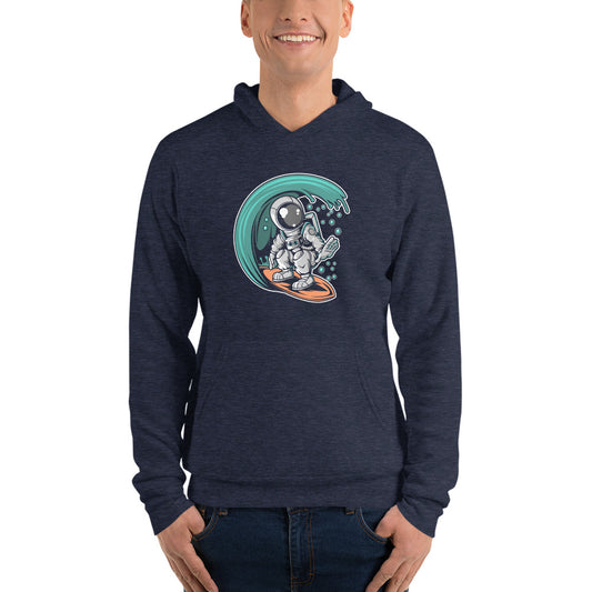 Astro Surfing Men Hoodie | EMENEVO